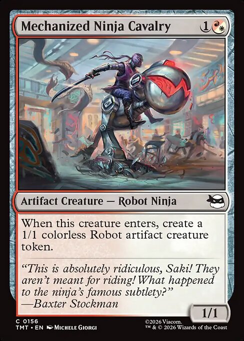 Mechanized Ninja Cavalry (TMT)