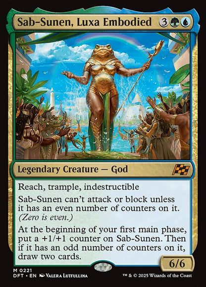 Sab-Sunen, Luxa Embodied (DFT)