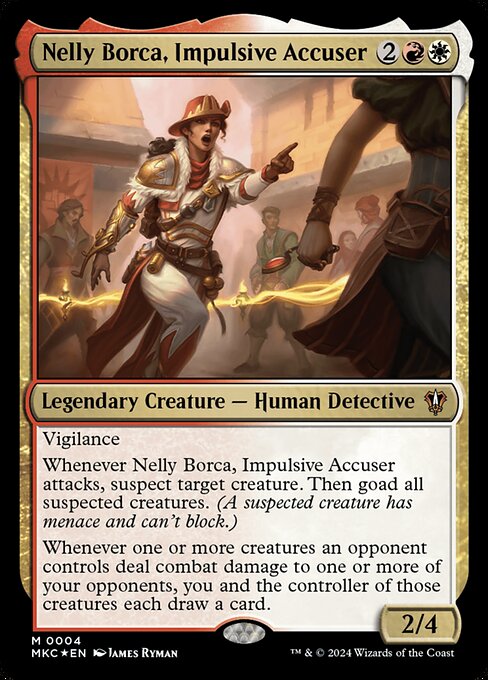 Nelly Borca, Impulsive Accuser (MKC)