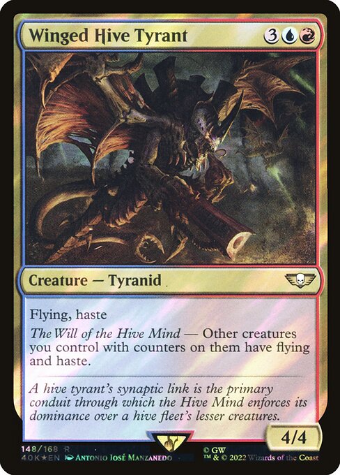Winged Hive Tyrant (40K)