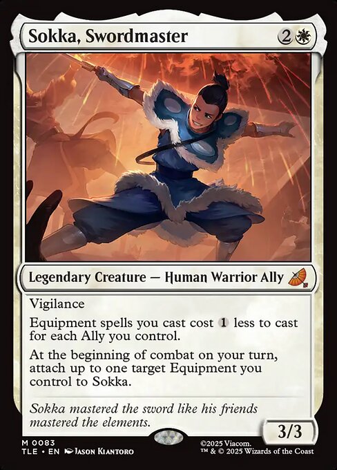 Sokka, Swordmaster (TLE)