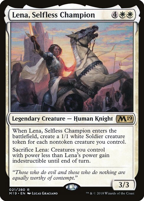 Lena, Selfless Champion (M19)