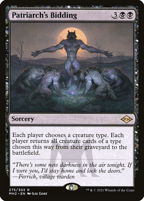 Patriarch's Bidding (MH2)