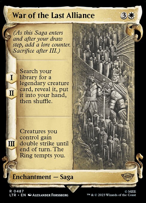 War of the Last Alliance (LTR)