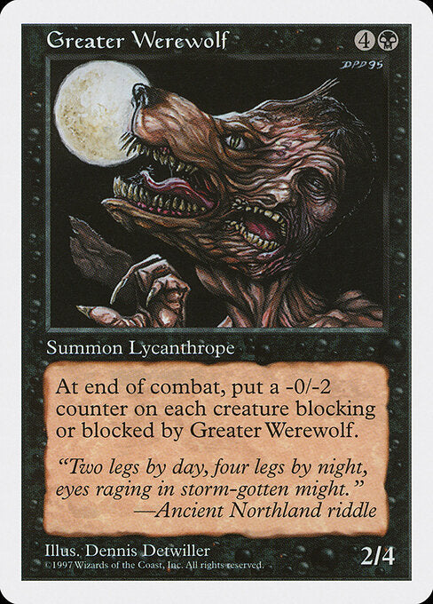 Greater Werewolf (5ED)