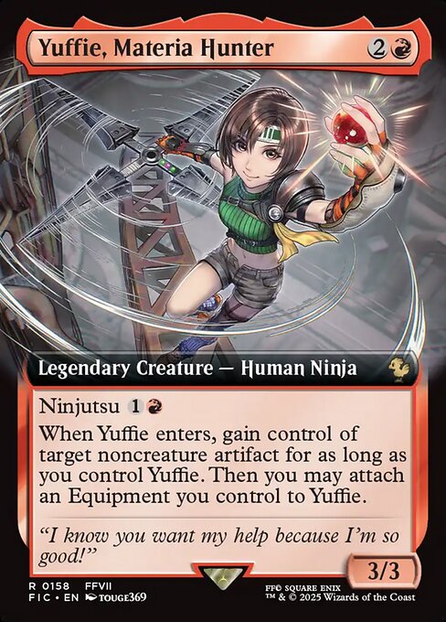 Yuffie, Materia Hunter (FIC)