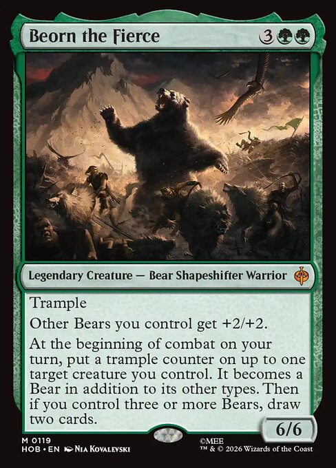 Beorn the Fierce (HOB)