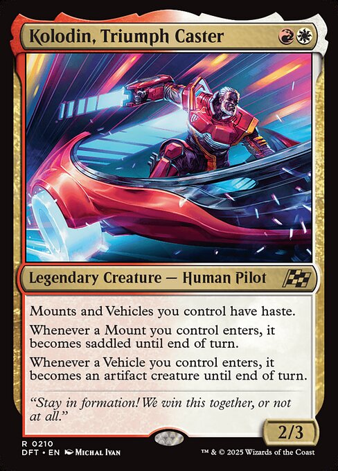 Kolodin, Triumph Caster (DFT)