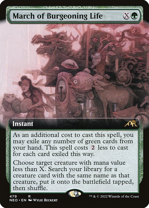 March of Burgeoning Life (NEO)