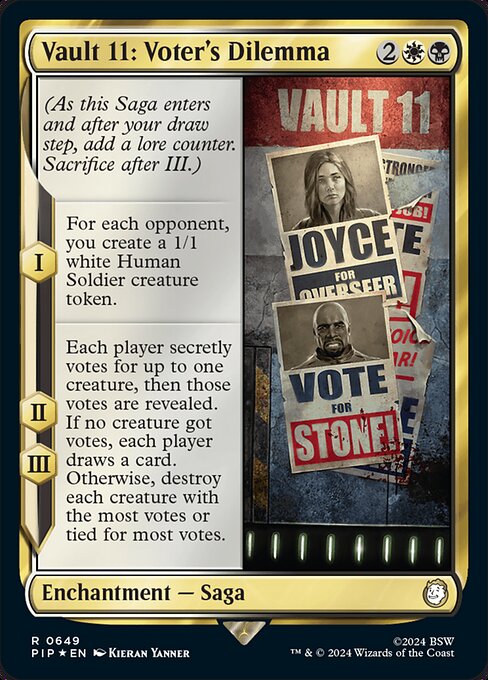 Vault 11: Voter's Dilemma (PIP)