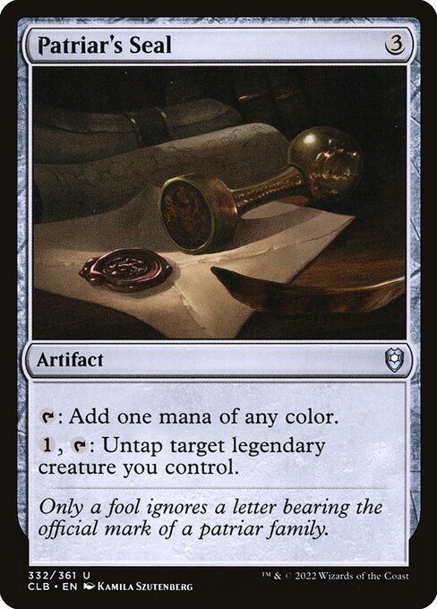 Patriar's Seal (CLB)