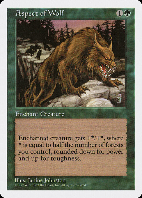 Aspect of Wolf (5ED)