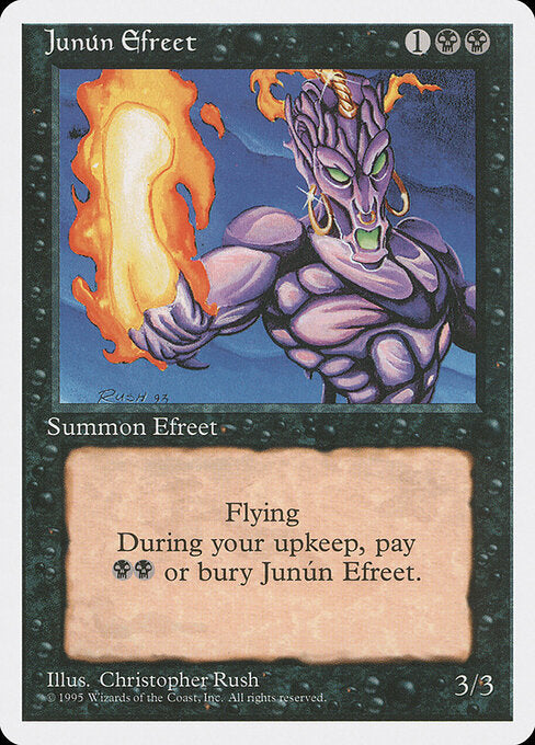 Junún Efreet (4ED)