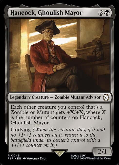 Hancock, Ghoulish Mayor (PIP)