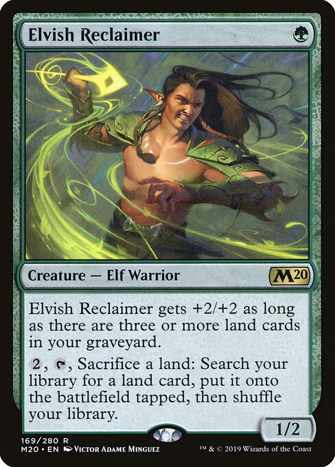 Elvish Reclaimer (M20)