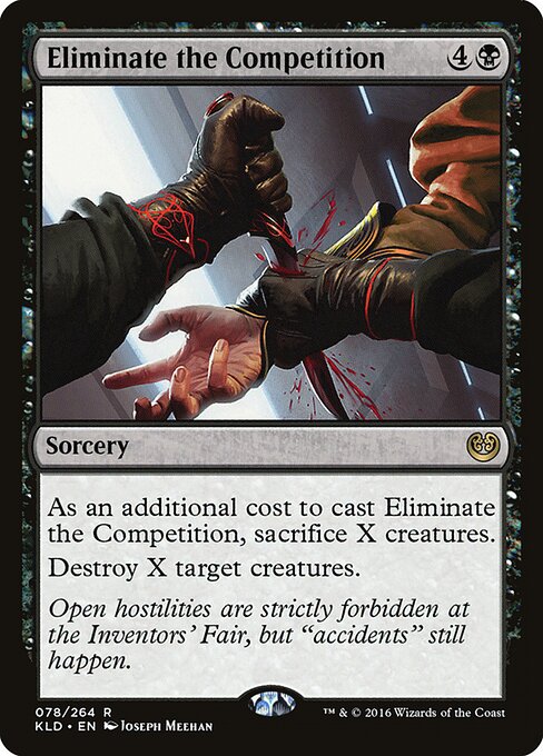 Eliminate the Competition (KLD)