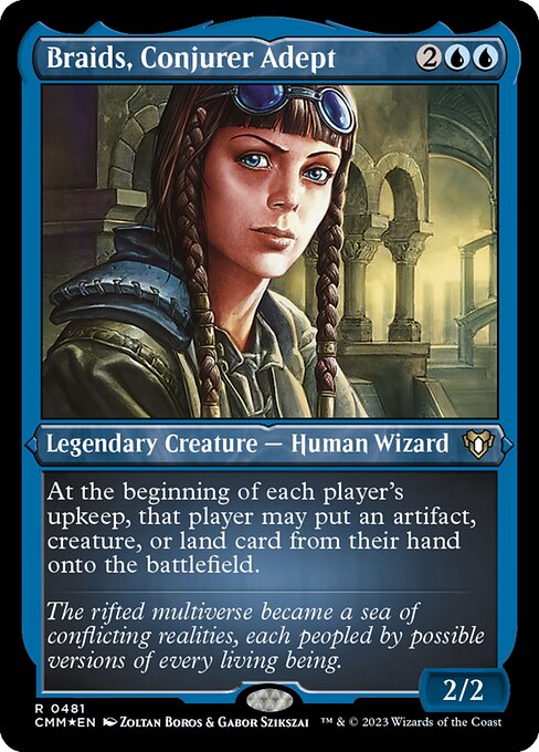 Braids, Conjurer Adept (CMM)