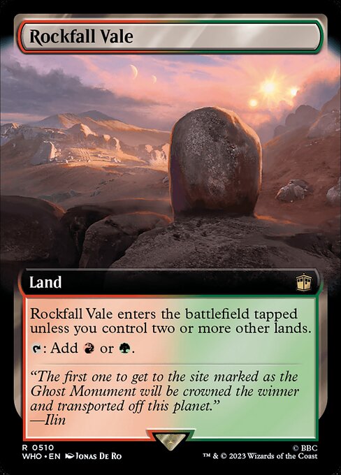 Rockfall Vale (WHO)
