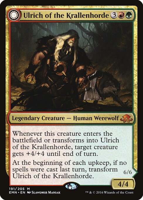 Ulrich of the Krallenhorde // Ulrich, Uncontested Alpha (EMN)