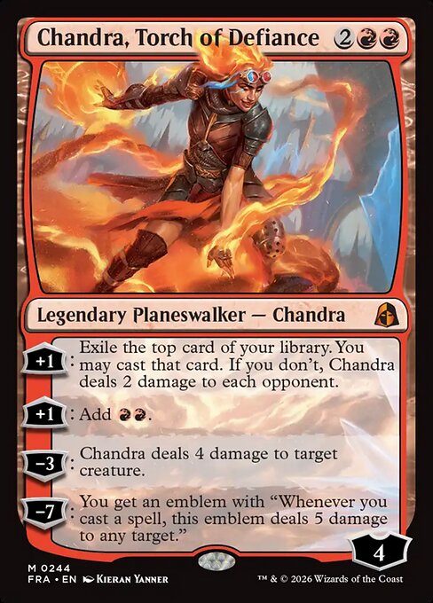 Chandra, Torch of Defiance (FRA)
