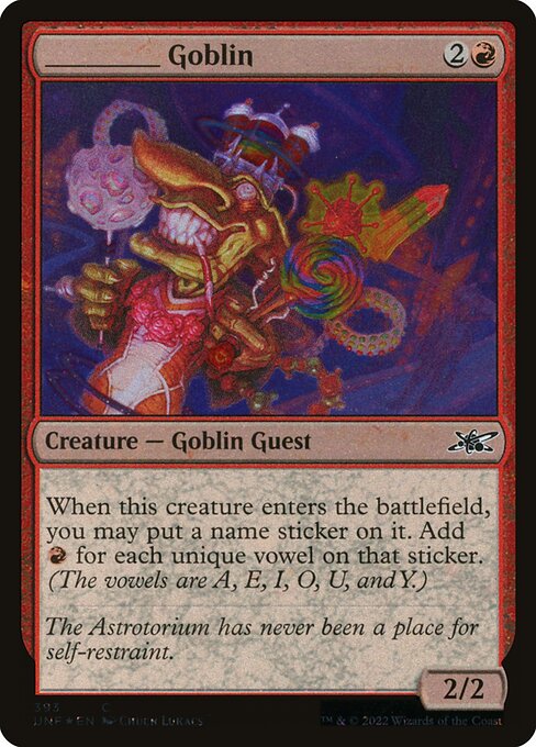 _____ Goblin (UNF)