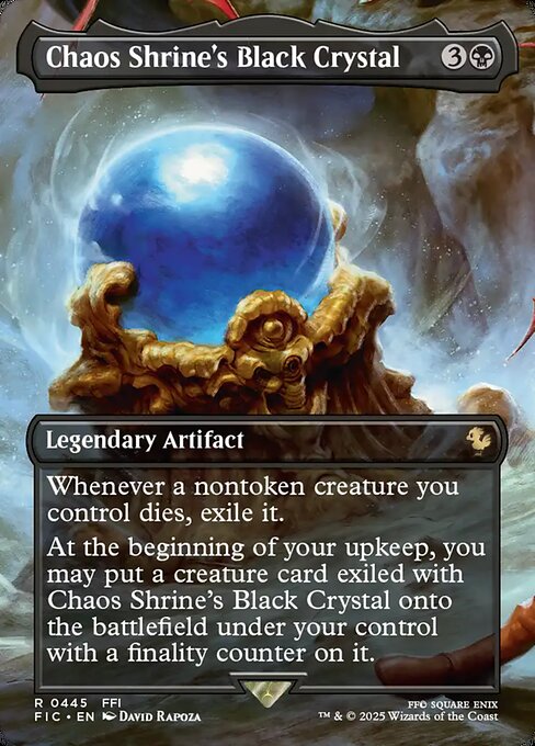Chaos Shrine's Black Crystal (FIC)