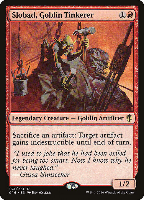 Slobad, Goblin Tinkerer (C16)