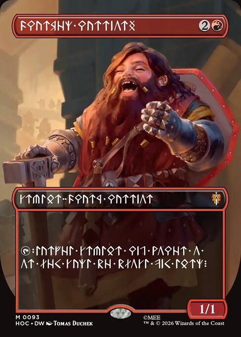 Dwarven Warriors (HOC) — DW