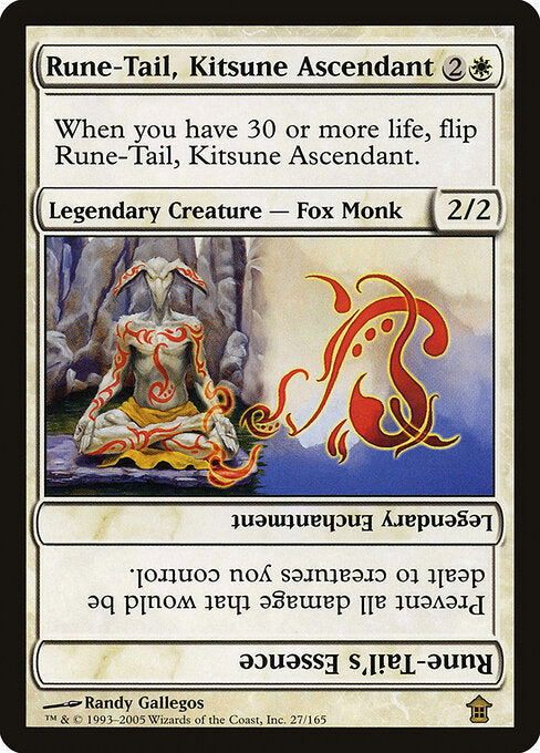 Rune-Tail, Kitsune Ascendant // Rune-Tail's Essence (SOK)