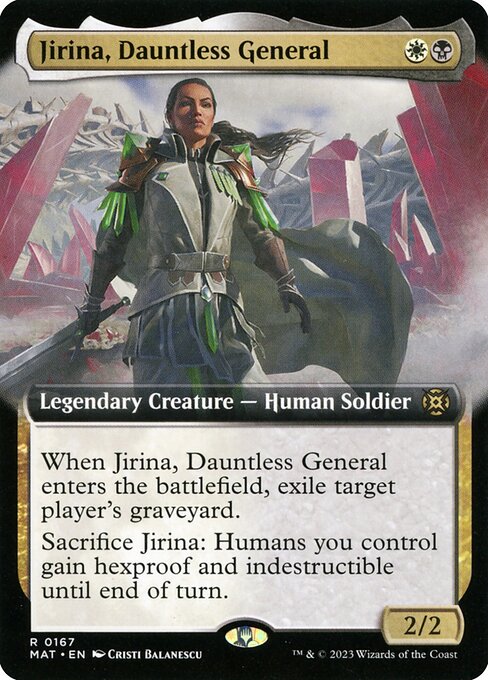 Jirina, Dauntless General (MAT)