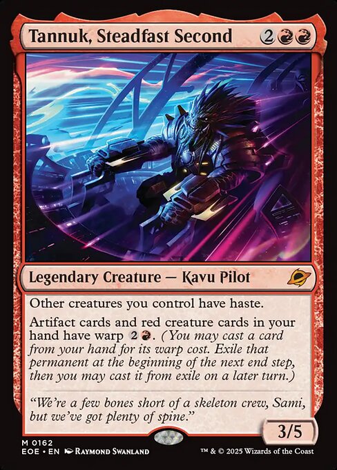 Tannuk, Steadfast Second (EOE)