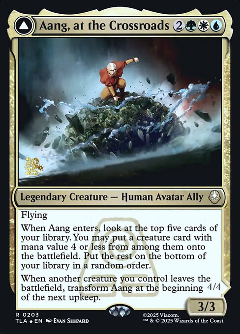 Aang, at the Crossroads // Aang, Destined Savior (PTLA)