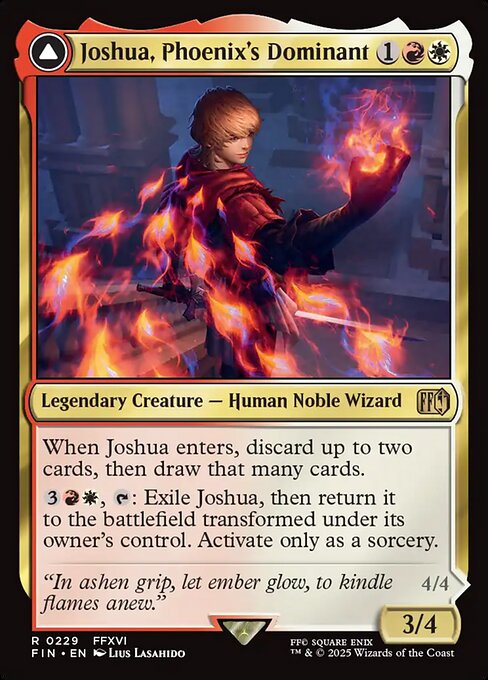 Joshua, Phoenix's Dominant // Phoenix, Warden of Fire (FIN)