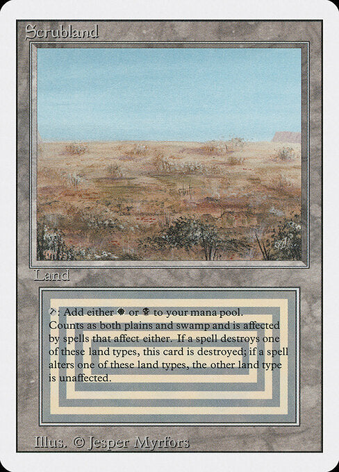 Scrubland (3ED)
