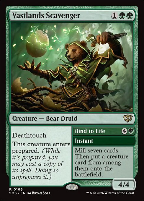 Vastlands Scavenger // Bind to Life (SOS)