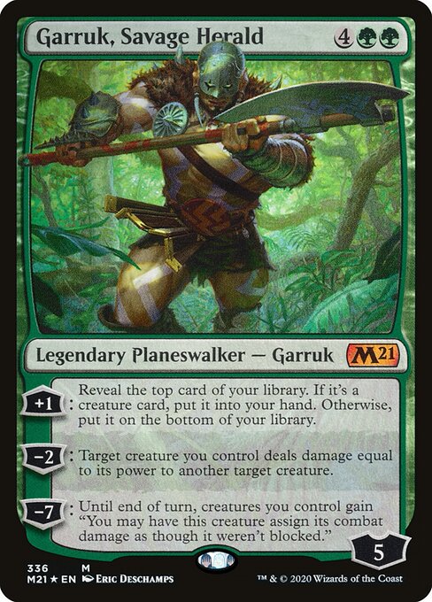 Garruk, Savage Herald (M21)