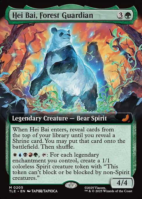 Hei Bai, Forest Guardian (TLE)