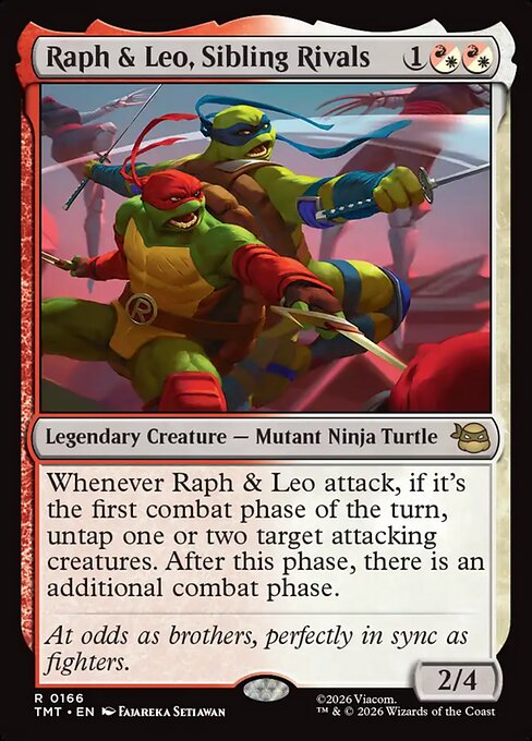 Raph & Leo, Sibling Rivals (TMT)