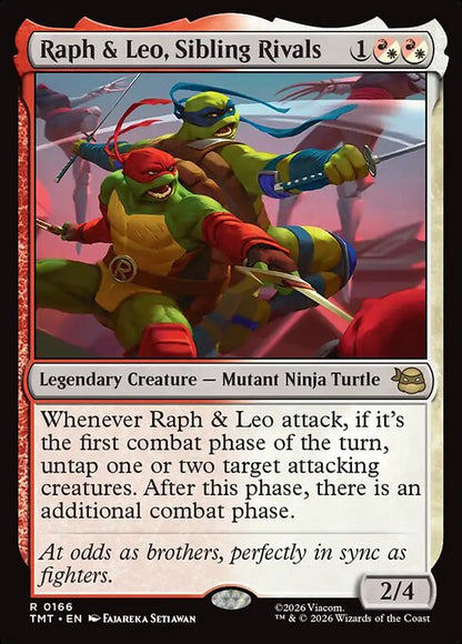 Raph & Leo, Sibling Rivals (TMT)