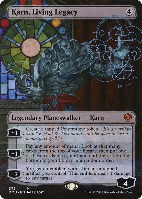 Karn, Living Legacy (DMU)