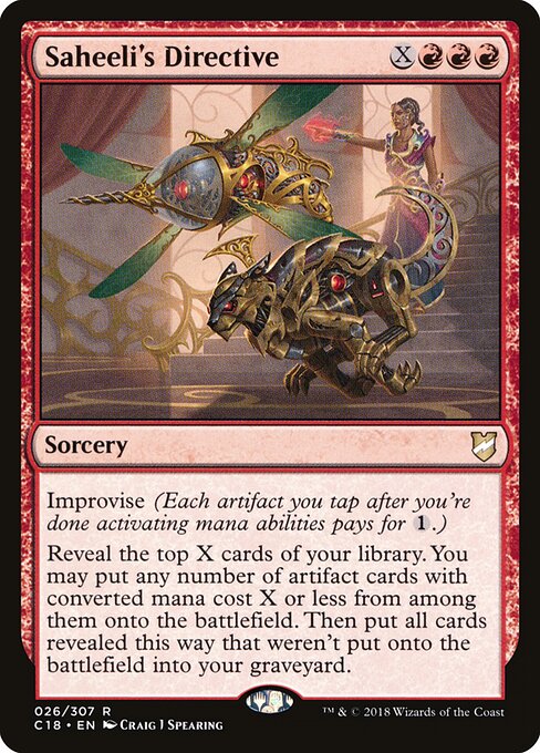 Saheeli's Directive (C18)