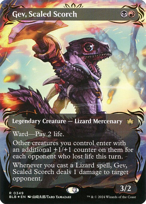 Gev, Scaled Scorch (BLB)
