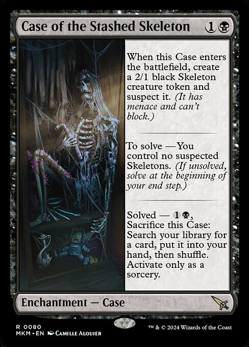 Case of the Stashed Skeleton (MKM)