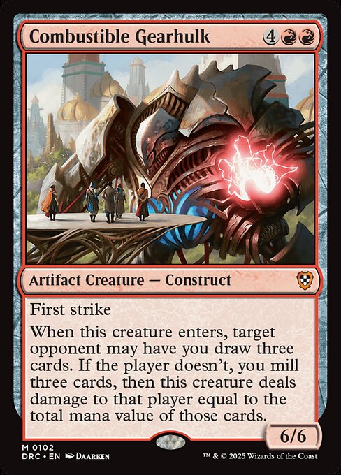 Combustible Gearhulk (DRC)