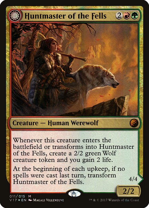 Huntmaster of the Fells // Ravager of the Fells (V17)