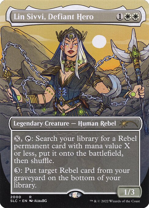 Lin Sivvi, Defiant Hero (SLC)