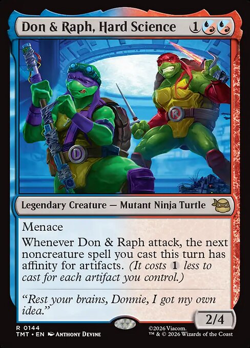 Don & Raph, Hard Science (TMT)