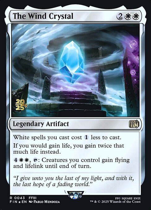 The Wind Crystal (PFIN)