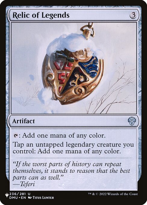 Relic of Legends (PLST)