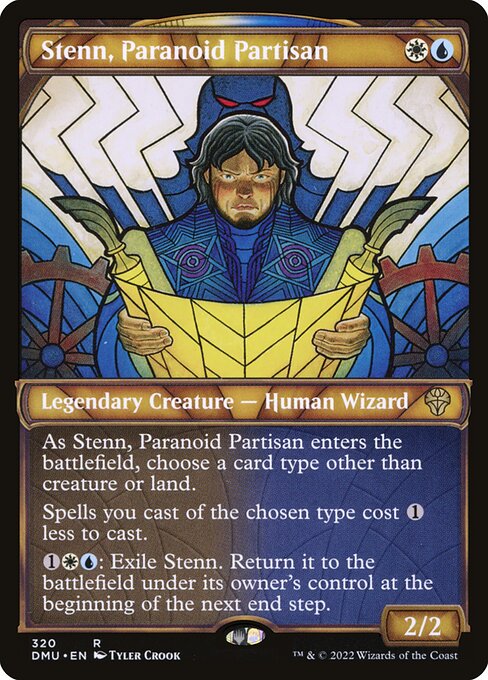Stenn, Paranoid Partisan (DMU)